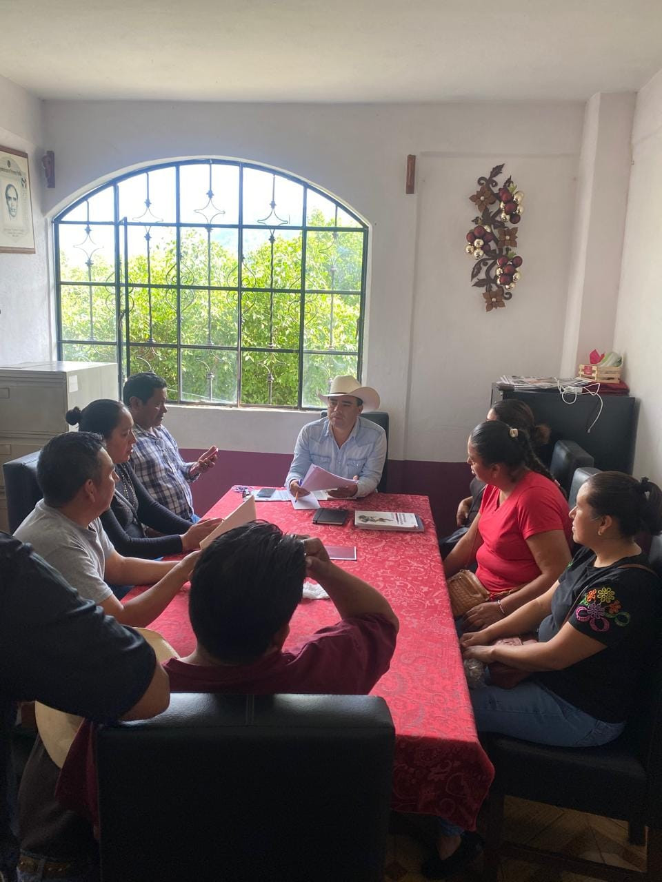 Reunió con el Comité de Padres de Familia del Bachillerato